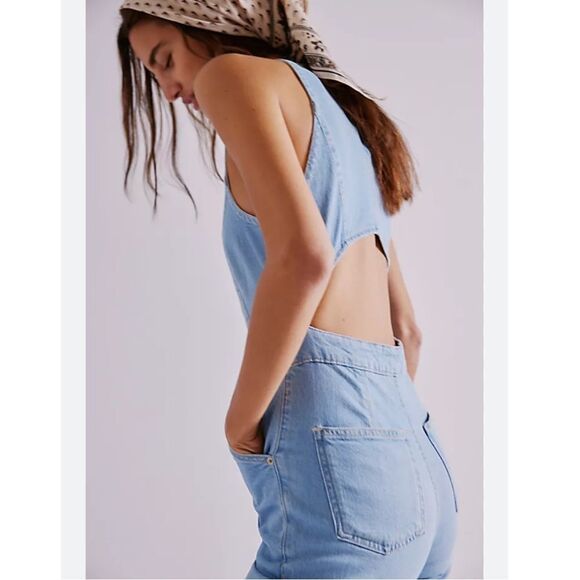 Free People We The Free Stratus Jumpsuit New! - Picture 4 of 16